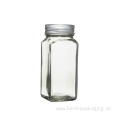 Square Condiment Glass Bottle